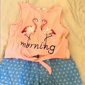 Shirt and shorts set